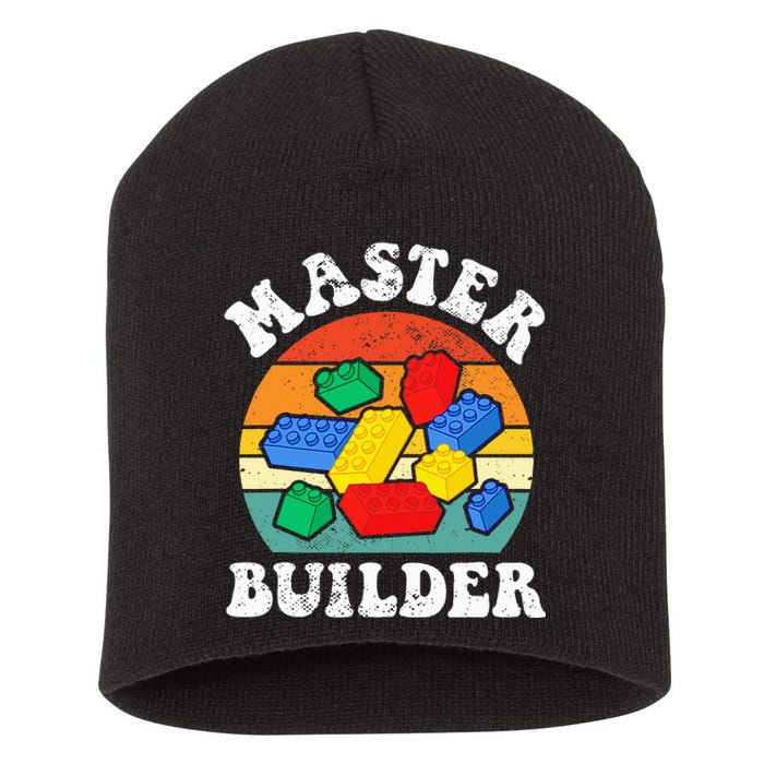 Master Builder Building Blocks Brick Toy Master Builder Short Acrylic Beanie