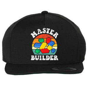 Master Builder Building Blocks Brick Toy Master Builder Wool Snapback Cap