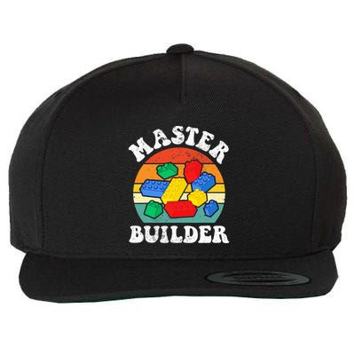 Master Builder Building Blocks Brick Toy Master Builder Wool Snapback Cap