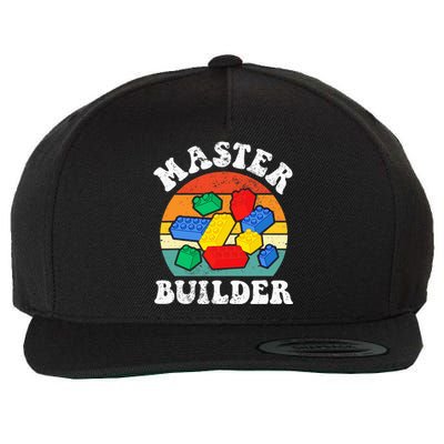 Master Builder Building Blocks Brick Toy Master Builder Wool Snapback Cap