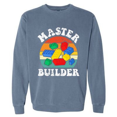 Master Builder Building Blocks Brick Toy Master Builder Garment-Dyed Sweatshirt