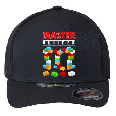 Master Builder Blocks Brick Funny Toys Flexfit Unipanel Trucker Cap