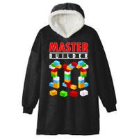 Master Builder Blocks Brick Funny Toys Hooded Wearable Blanket