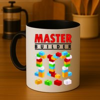 Master Builder Blocks Brick Funny Toys Mug