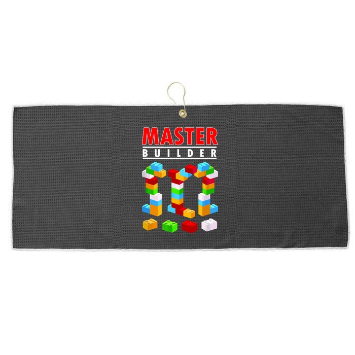 Master Builder Blocks Brick Funny Toys Large Microfiber Waffle Golf Towel