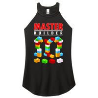 Master Builder Blocks Brick Funny Toys Women's Perfect Tri Rocker Tank
