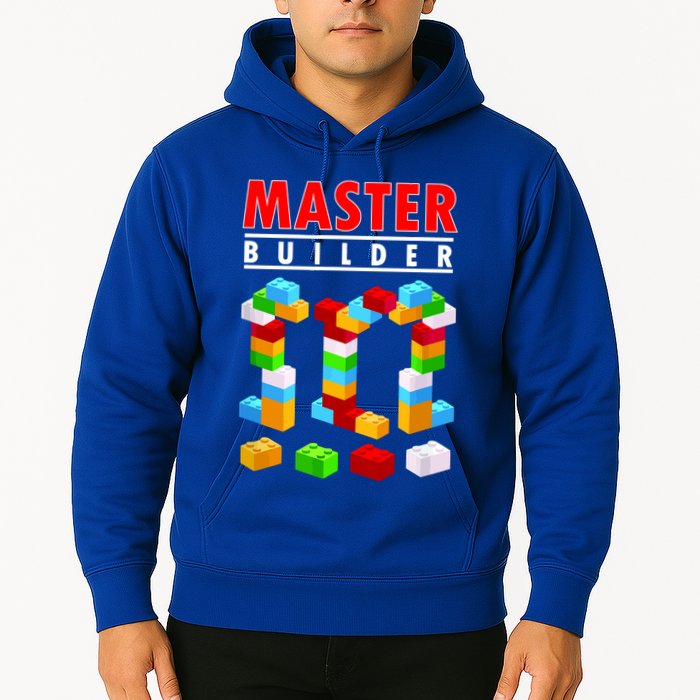 Master Builder Blocks Brick Funny Toys Hoodie
