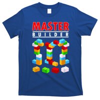 Master Builder Blocks Brick Funny Toys T-Shirt