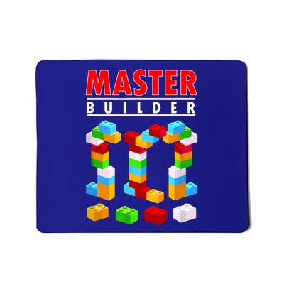 Master Builder Blocks Brick Funny Toys Mousepad