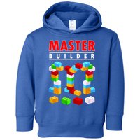 Master Builder Blocks Brick Funny Toys Toddler Hoodie