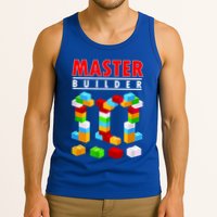 Master Builder Blocks Brick Funny Toys Tank Top