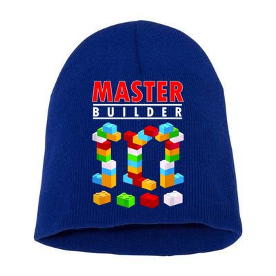 Master Builder Blocks Brick Funny Toys Short Acrylic Beanie