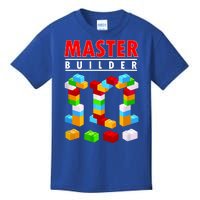 Master Builder Blocks Brick Funny Toys Kids T-Shirt