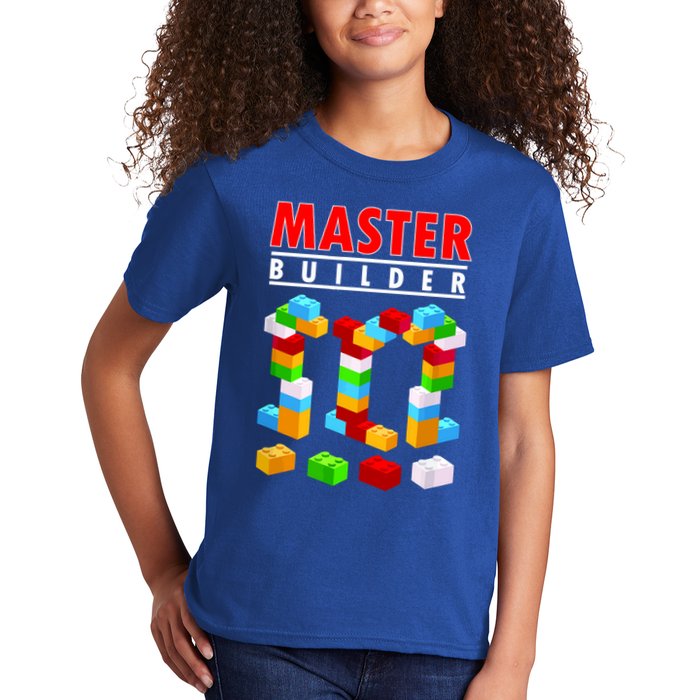 Master Builder Blocks Brick Funny Toys Kids T-Shirt