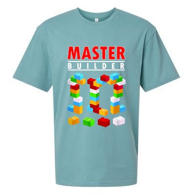 Master Builder Blocks Brick Funny Toys Sueded Cloud Jersey T-Shirt