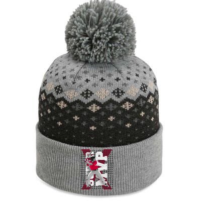 MVP Baseball Batter The Baniff Cuffed Pom Beanie