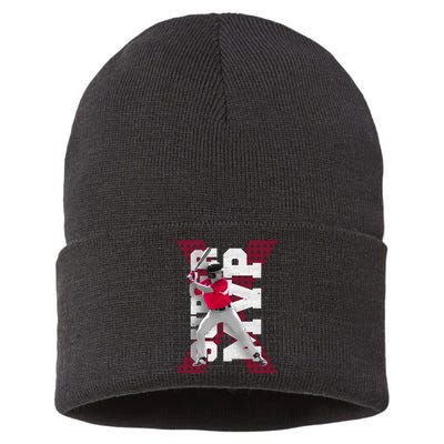 MVP Baseball Batter Sustainable Knit Beanie