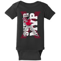MVP Baseball Batter Baby Bodysuit