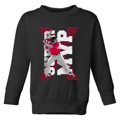 MVP Baseball Batter Toddler Sweatshirt