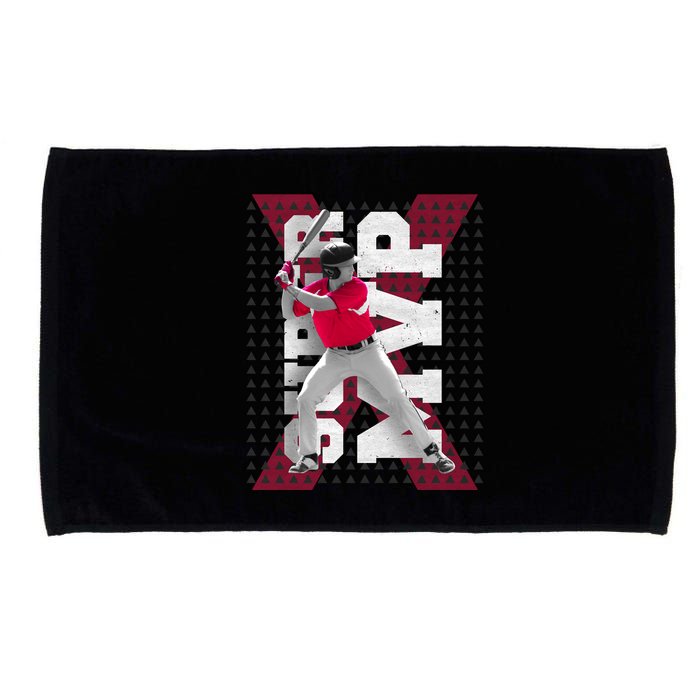 MVP Baseball Batter Microfiber Hand Towel