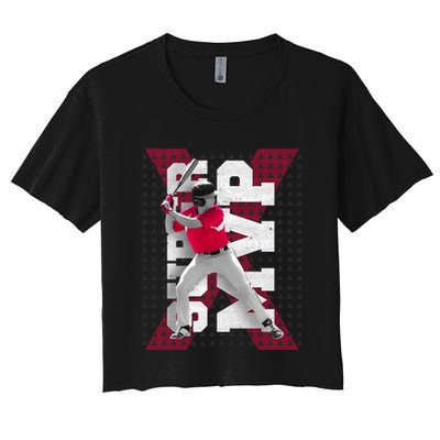 MVP Baseball Batter Crop Top