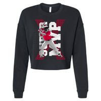 MVP Baseball Batter Cropped Pullover Crew