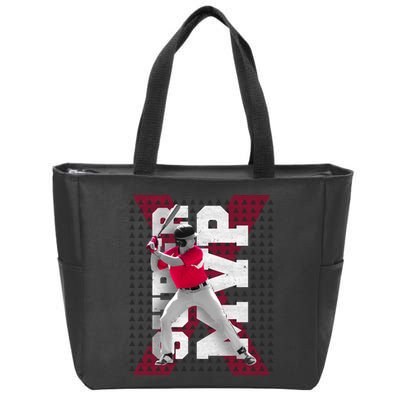 MVP Baseball Batter Zip Tote Bag