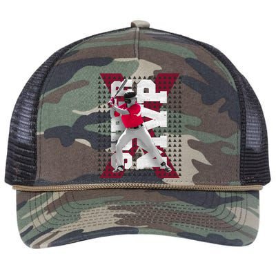 MVP Baseball Batter Retro Rope Trucker Hat Cap