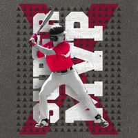 MVP Baseball Batter Cotton Canvas Backpack