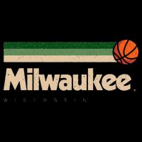 Milwaukee Basketball BBall City Wisconsin Retro Milwaukee Womens Tank Top