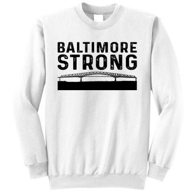 Maryland Baltimore Bridge Pray For Baltimore Strong Sweatshirt