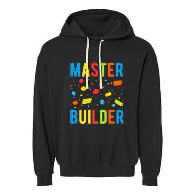 Master Builder Building Blocks Brick Builder Garment-Dyed Fleece Hoodie