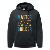 Master Builder Building Blocks Brick Builder Performance Fleece Hoodie