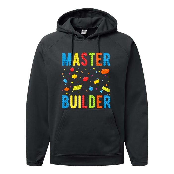 Master Builder Building Blocks Brick Builder Performance Fleece Hoodie