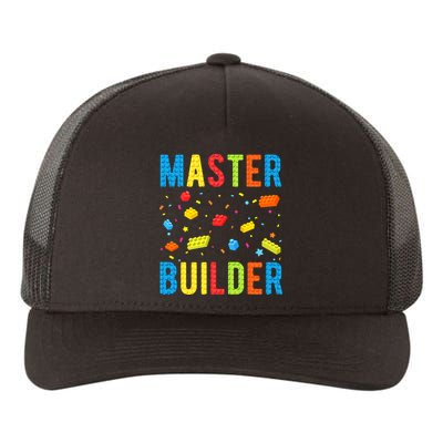 Master Builder Building Blocks Brick Builder Yupoong Adult 5-Panel Trucker Hat