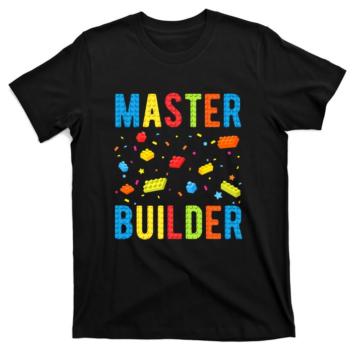 Master Builder Building Blocks Brick Builder T-Shirt