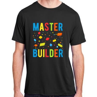 Master Builder Building Blocks Brick Builder Adult ChromaSoft Performance T-Shirt