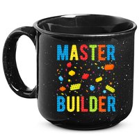 Master Builder Building Blocks Brick Builder 15oz Campfire Ceramic Mug