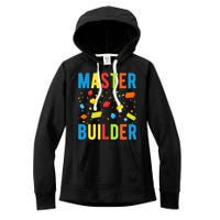 Master Builder Building Blocks Brick Builder Women's Fleece Hoodie