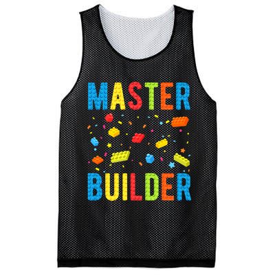 Master Builder Building Blocks Brick Builder Mesh Reversible Basketball Jersey Tank