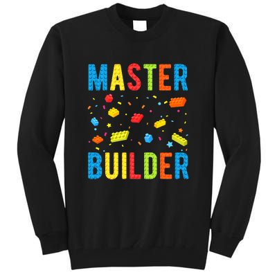 Master Builder Building Blocks Brick Builder Tall Sweatshirt