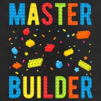 Master Builder Building Blocks Brick Builder 25L Jumbo Tote