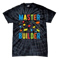 Master Builder Building Blocks Brick Builder Tie-Dye T-Shirt