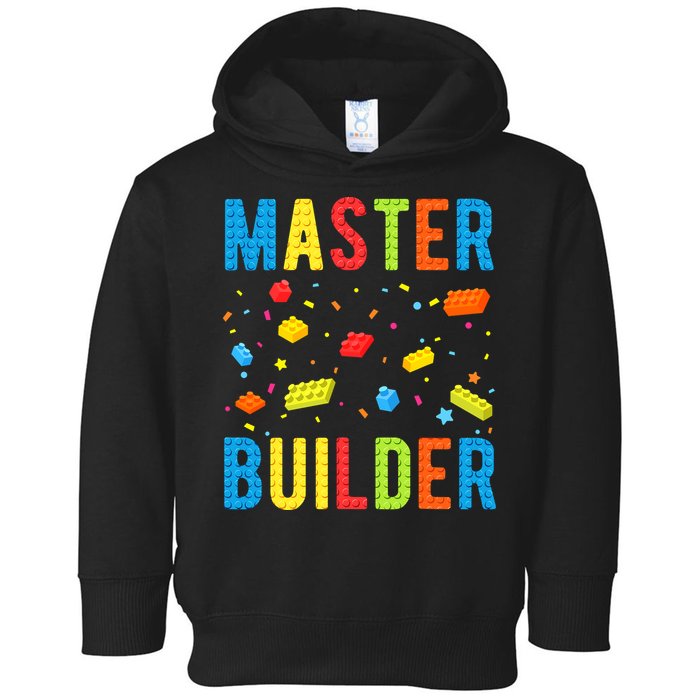 Master Builder Building Blocks Brick Builder Toddler Hoodie