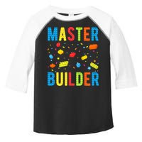 Master Builder Building Blocks Brick Builder Toddler Fine Jersey T-Shirt