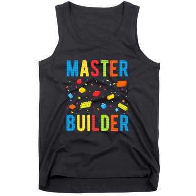 Master Builder Building Blocks Brick Builder Tank Top