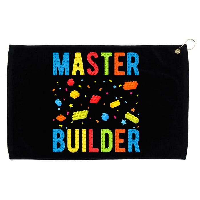 Master Builder Building Blocks Brick Builder Grommeted Golf Towel