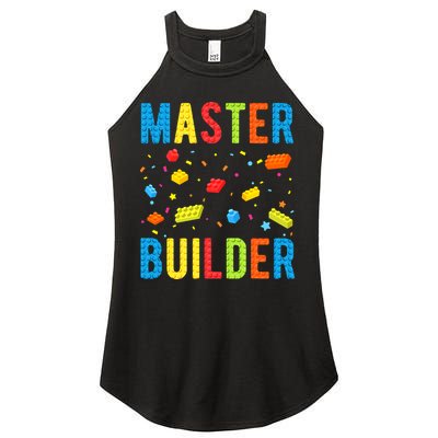 Master Builder Building Blocks Brick Builder Women's Perfect Tri Rocker Tank