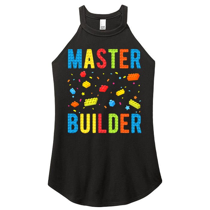Master Builder Building Blocks Brick Builder Women's Perfect Tri Rocker Tank