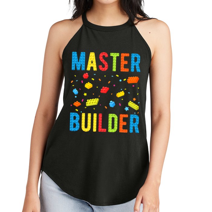 Master Builder Building Blocks Brick Builder Women's Perfect Tri Rocker Tank
